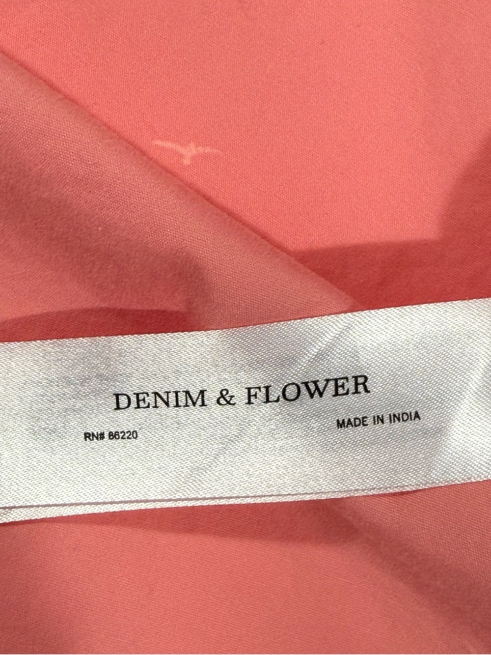 Denim & Flower Ricky Singh Pink Bird Slim Fit Short Sleeve Button Down Shirt S - Picture 10 of 12